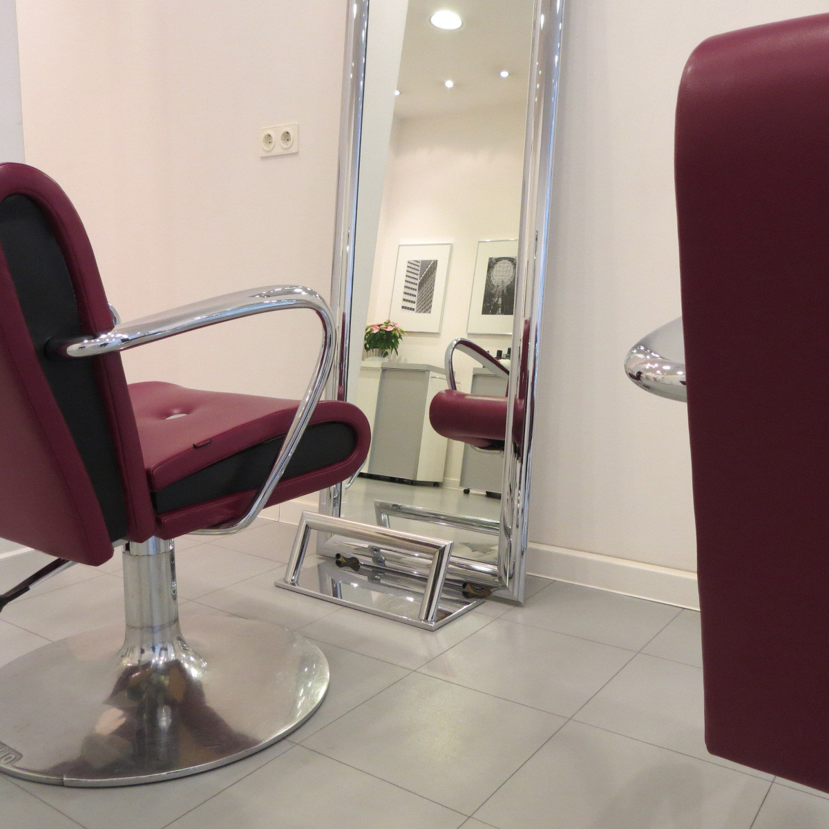 Ansicht Friseursalon