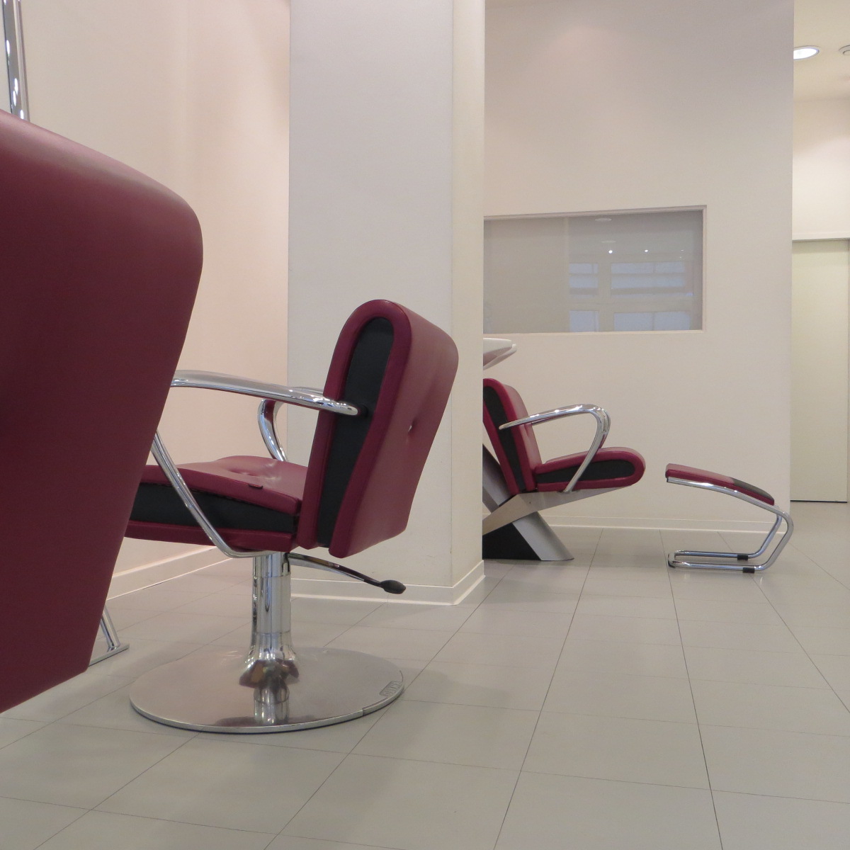 Ansicht Friseursalon